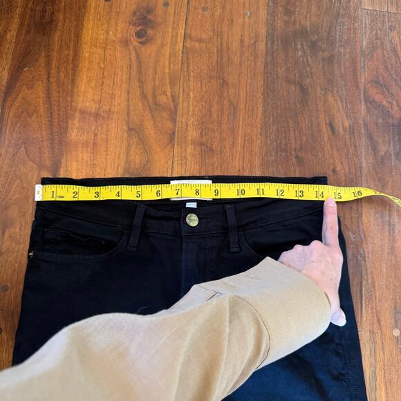 Frame Denim Le Skinny de Jeanne Film Noir - Picture 10 of 14